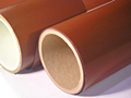 TFL Red Extended Life Tape made with Teflon® fluoropolymer/Tef-Lam Fiberglass fabric laminated with PTFE